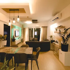  Aparthotel - Aeon Towers 1br 1bathroom With Bathtub, Kitchen, Living